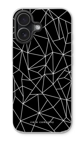 Geometric lines white