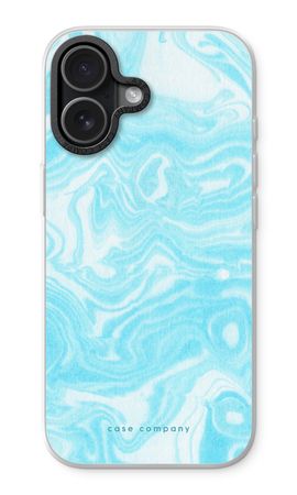 Water paint blue
