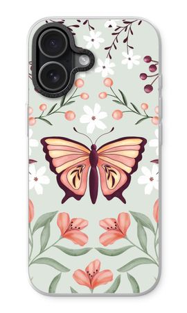 Butterfly in a floral world