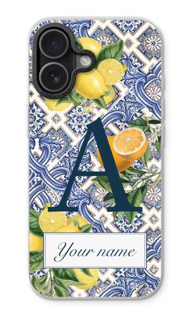 Monogram Blue tiles