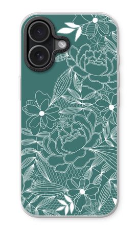 Flowers in lace
