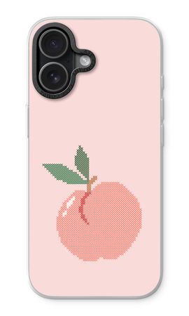 Stitched Peach
