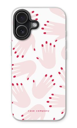 Hands pink
