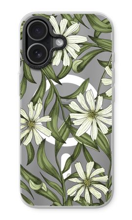 White flower pattern