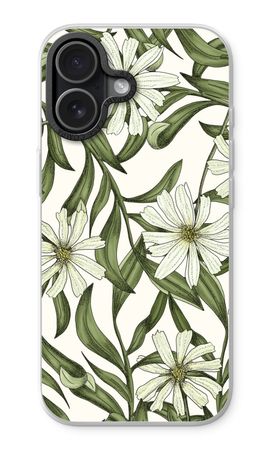 White flower pattern