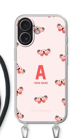 Rosy Butterflies Monogram
