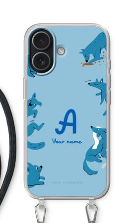 Playful Dogs Monogram