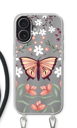 Butterfly in a floral world
