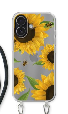 Sunflower and bees