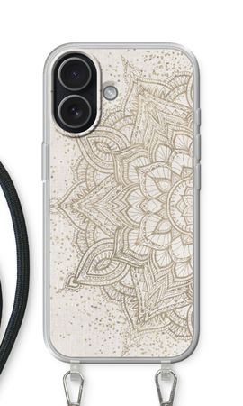 Goldenes Boho-Mandala