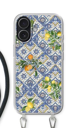 Blauwe tegels, citroenen en appelsienen - klein
