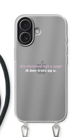 Ik ben trots op u