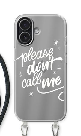 Don't call