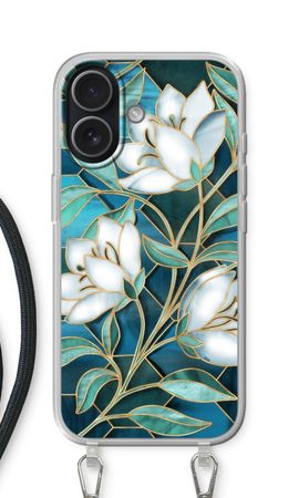 Fiori di vetro colorato blu
