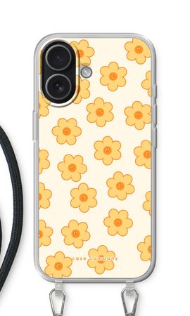 Gele Smiley Bloem