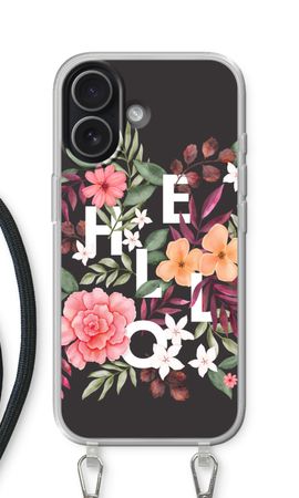 Hello in flowers