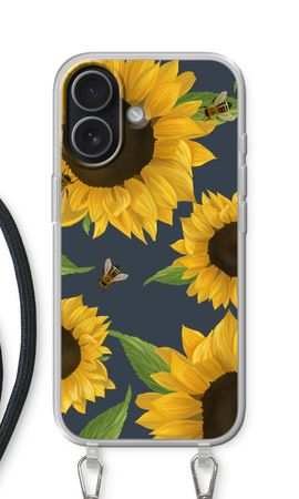 Sunflower and bees