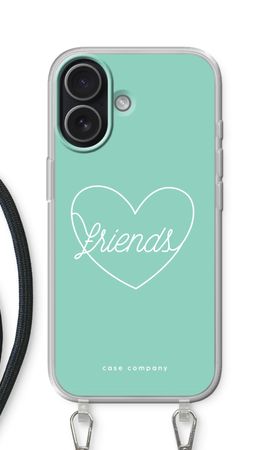 Friends heart pastel