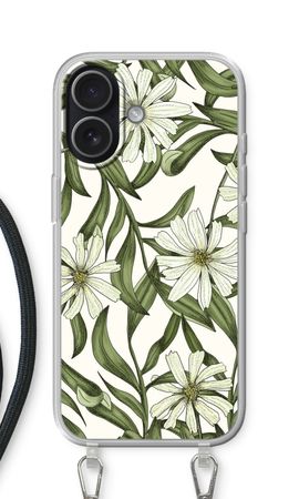 White flower pattern
