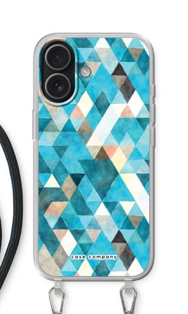 Coloured triangles blue