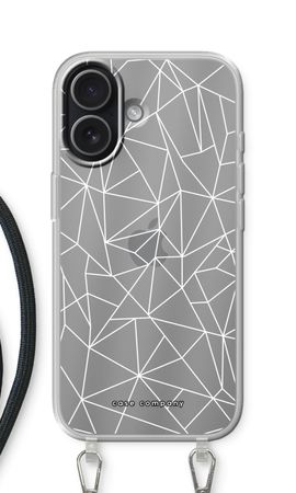 Geometric lines white
