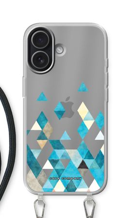 Coloured triangles blue