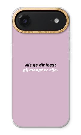 gij moogt er zijn