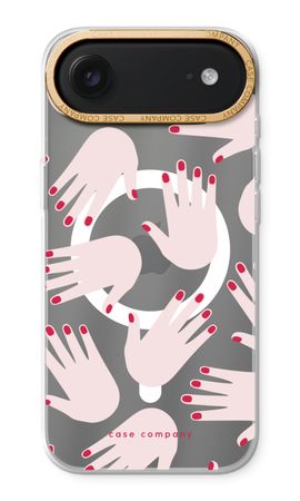 Hands pink