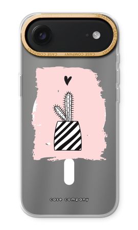 Black and white cactus