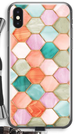 Hexagons in stained glass