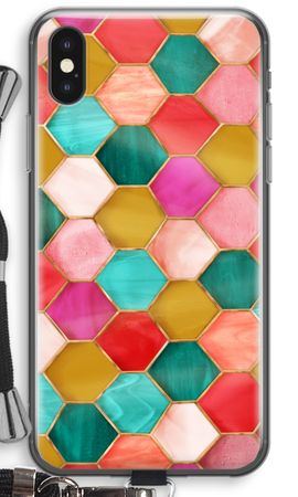 Hexagons in stained glass