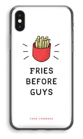 Fries before guys