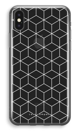 Cubes black and white