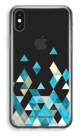 Coloured triangles blue