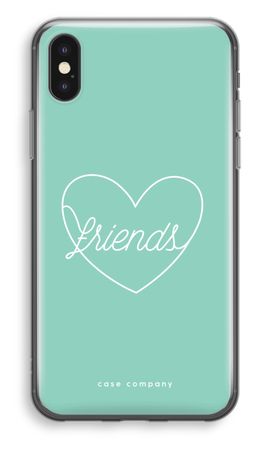 Friends heart pastel