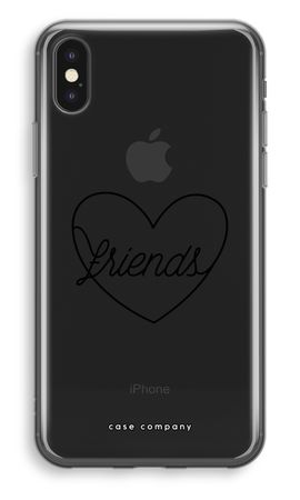 Friends heart black