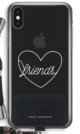 Friends heart pastel