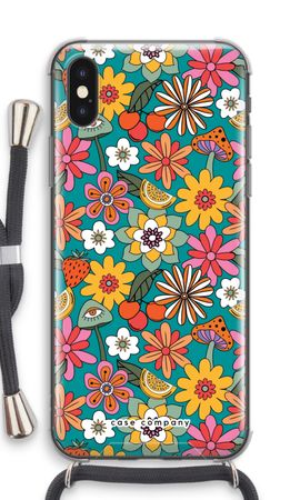 Retro Flowers N°2 - Blue