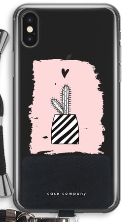 Black and white cactus