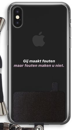 Fouten maken u niet