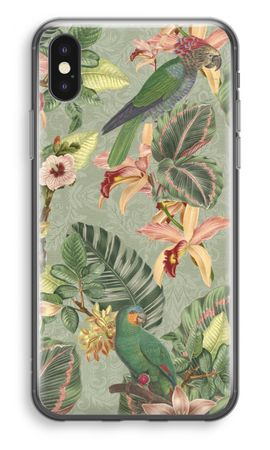 Tropical jungle parrot