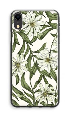 White flower pattern