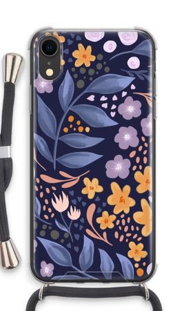 Flowers with blue leaves