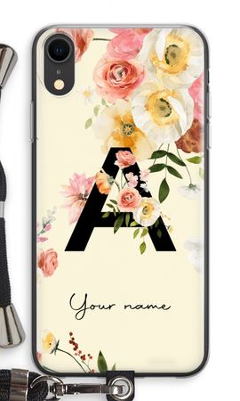 Flirty Flowers Monogram