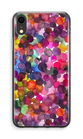 Überlappende Aquarell-Punkte