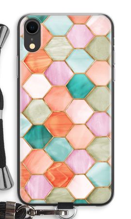 Hexagons in stained glass