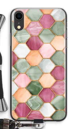 Hexagons in stained glass