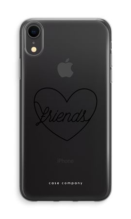 Friends heart black