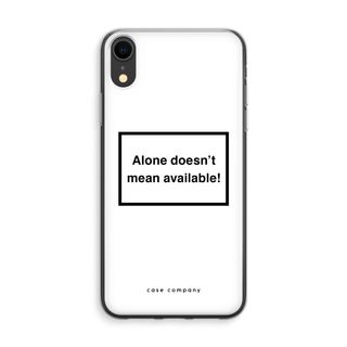 Alone