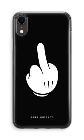 Middle finger black